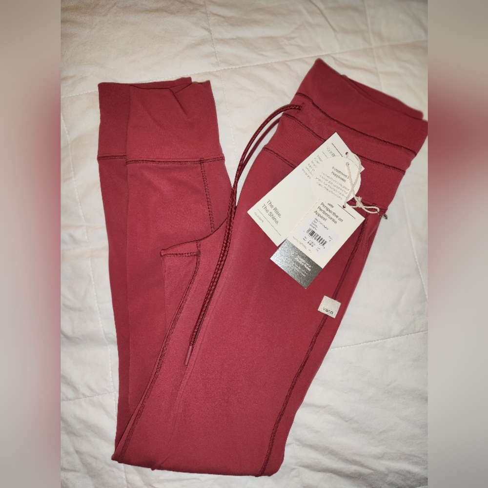 Vuori Women's Burgundy Joggers
